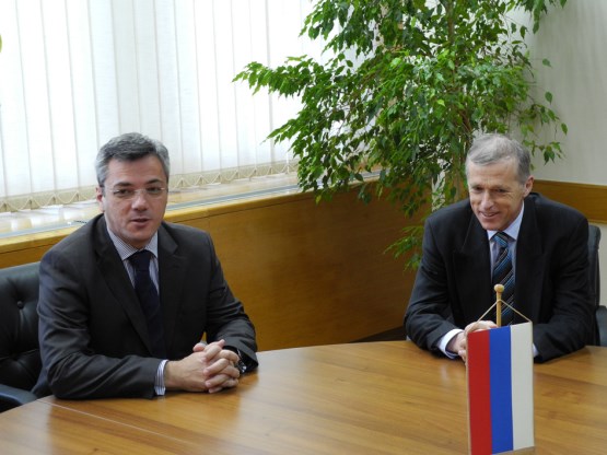 Predsjedavajući Doma naroda Parlamentarne skupštine BiH Ognjen Tadić razgovarao s ambasadorom Slovenije